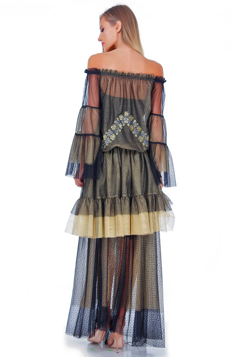 Rochie tip ie din tull freeshipping - Liza Panait Online Boutique